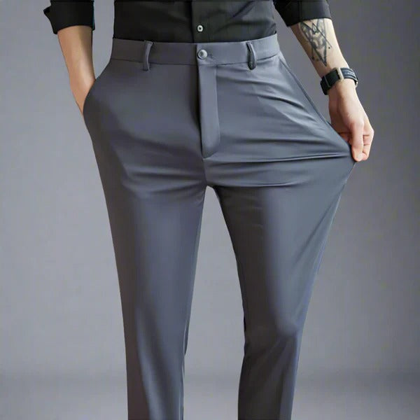 Elastische Slim-Fit Pantalon voor Heren