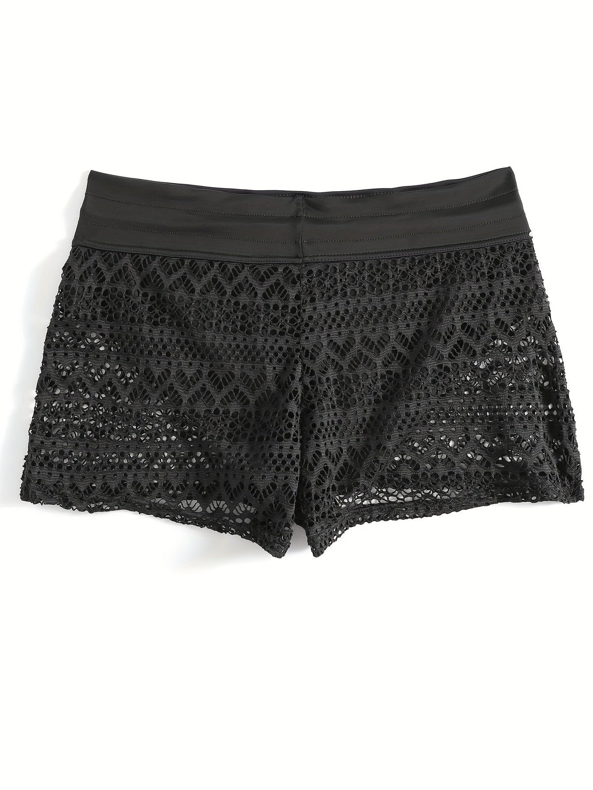 Korte Broek Dames in luchtige Boho-stijl met elastische tailleband, perfect voor casual en comfortabele outfits. - 1