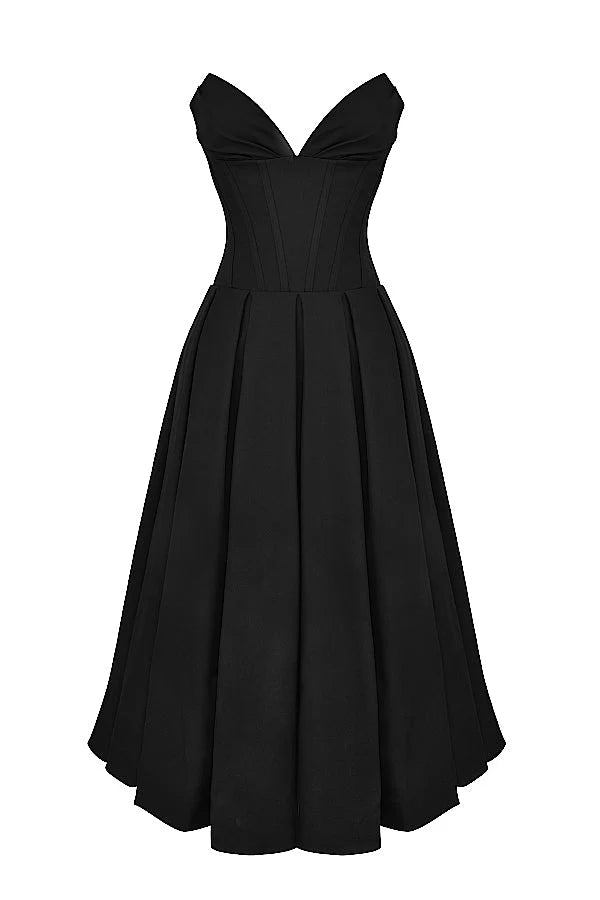 Astra Maxi Jurk voor dames, figuurvolgend design met open rug, ideale zomerjurk voor een stijlvolle uitstraling. - 6