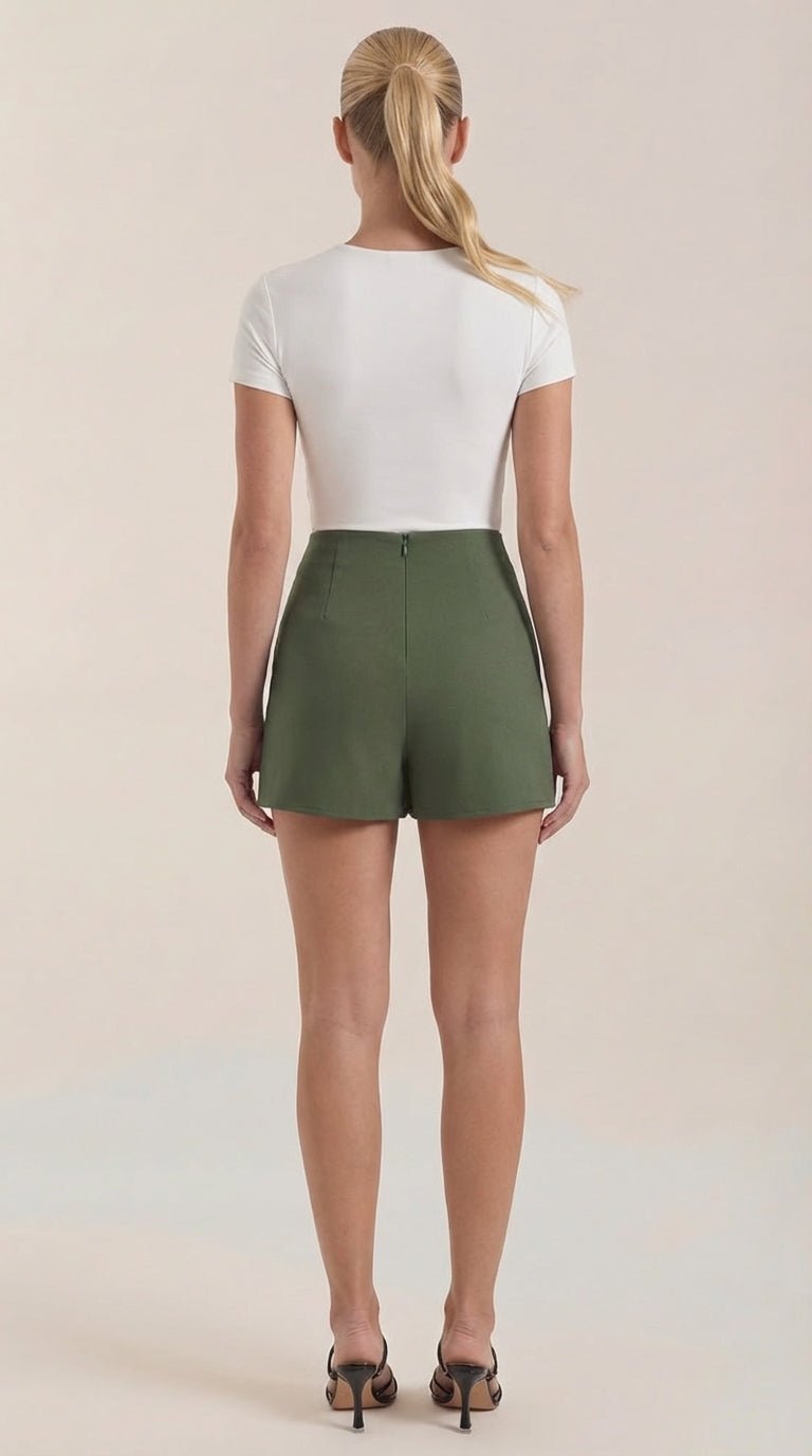 Dames Rok in zwart, hoge taille met zijspleet, perfect voor de zomer, lichtgewicht en stijlvol. - 9