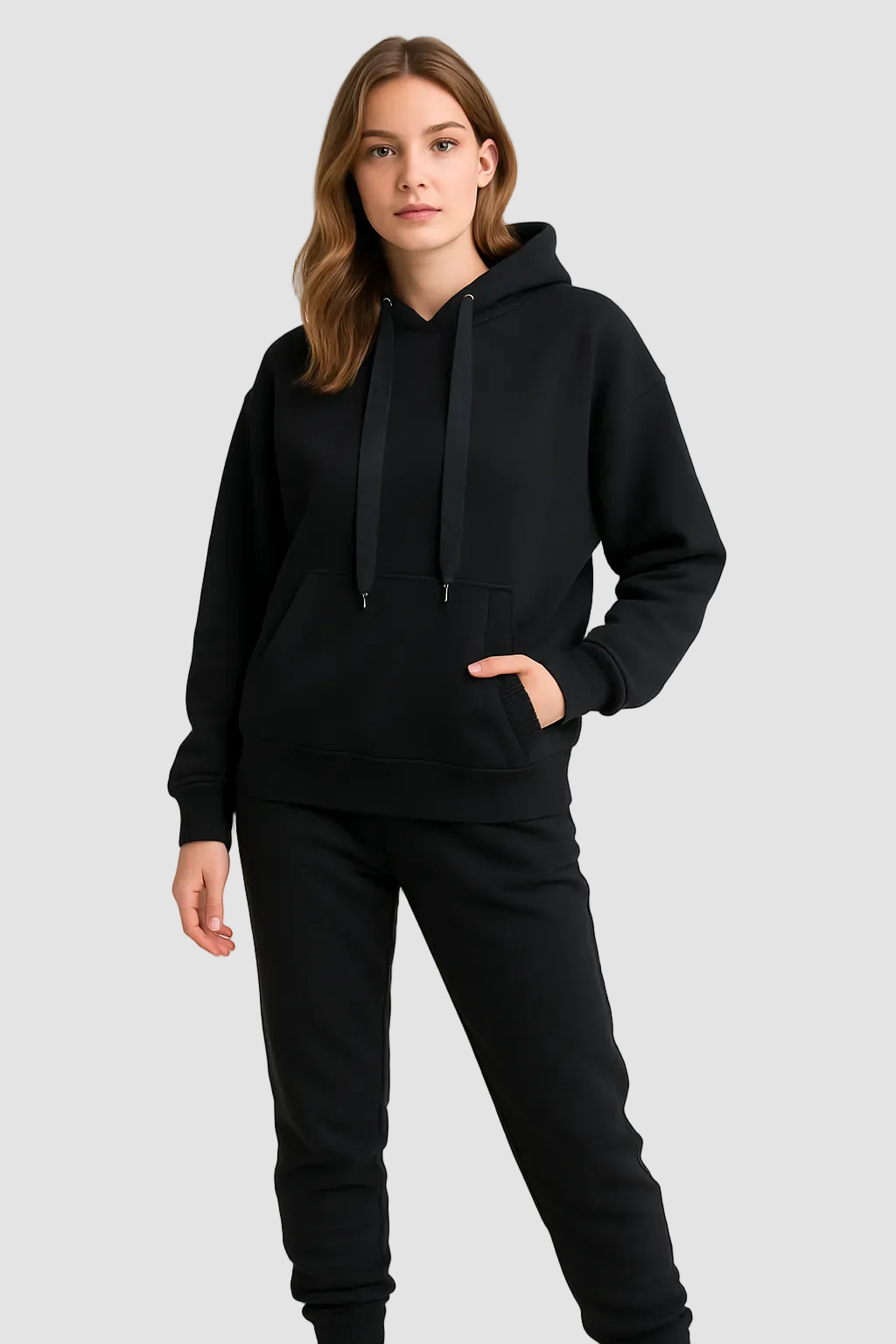 Diva Dames Hoodie in soft, breathable fabric featuring a regular fit, perfect for casual wear. - 2