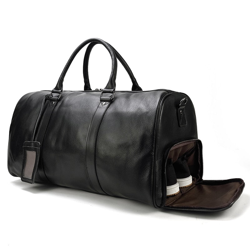 Premium Reistas in Leerlook - Robuust & Stijlvol