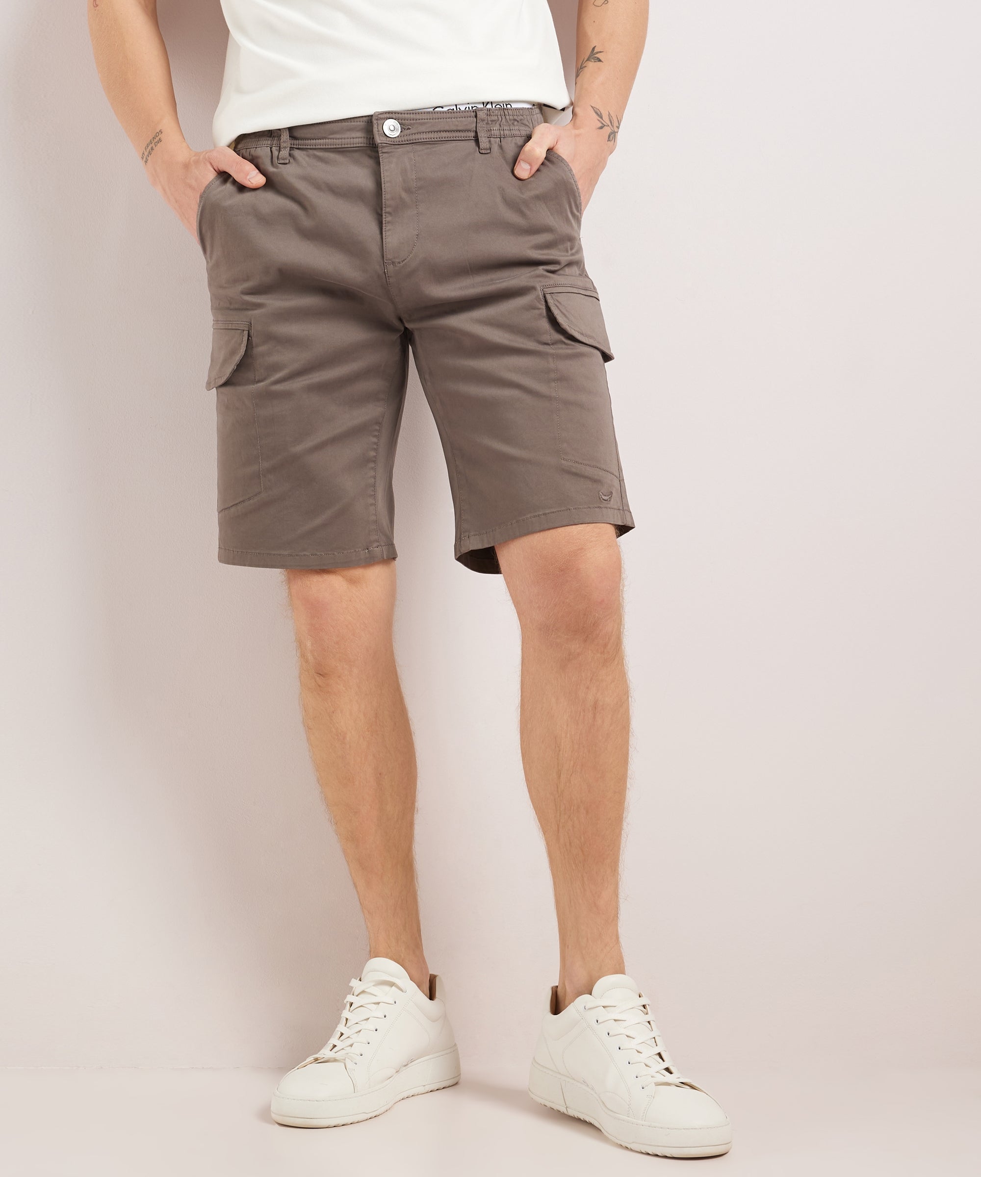 Hugo Heren Cargo Shorts - comfortabele korte broek met praktische zakken, ideaal voor casual en outdoor activiteiten. - 2