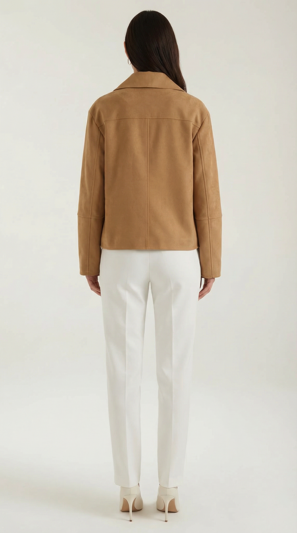Jara Damesjack Kort met knopsluiting in casual stijl, perfect voor dagelijkse outfits. - 4