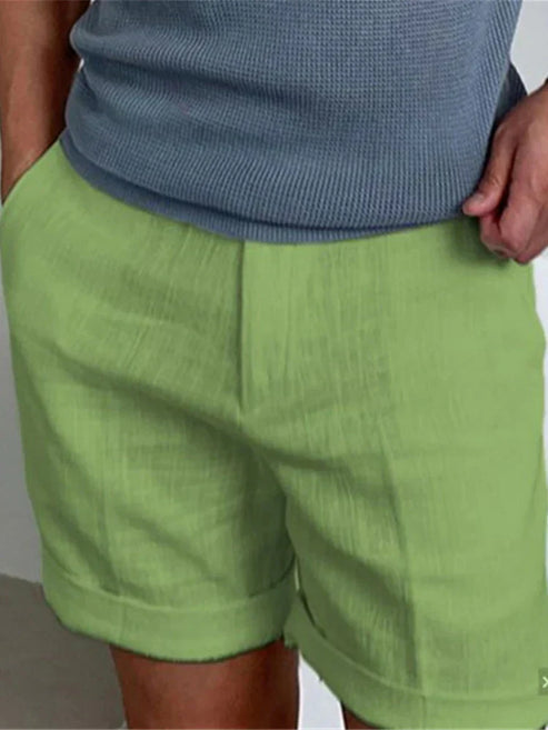 Kairo heren korte broek in comfortabele casual zomerstijl, perfect voor warme dagen en ontspannen buitenactiviteiten. - 4