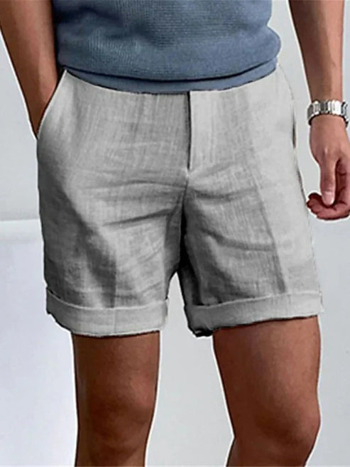 Kairo heren korte broek in comfortabele casual zomerstijl, perfect voor warme dagen en ontspannen buitenactiviteiten. - 8