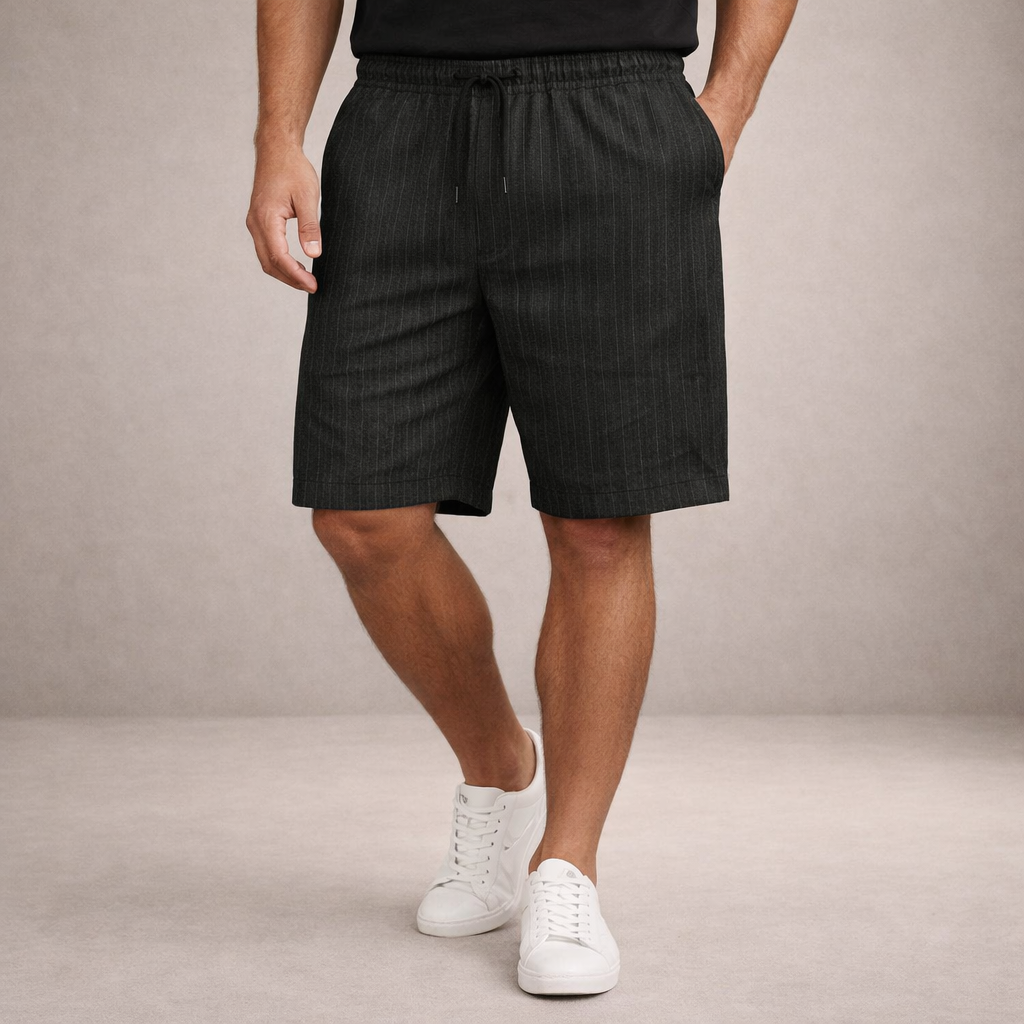 korte broek voor heren van linnen, ademend en regular fit, ideaal voor warme dagen. - 11