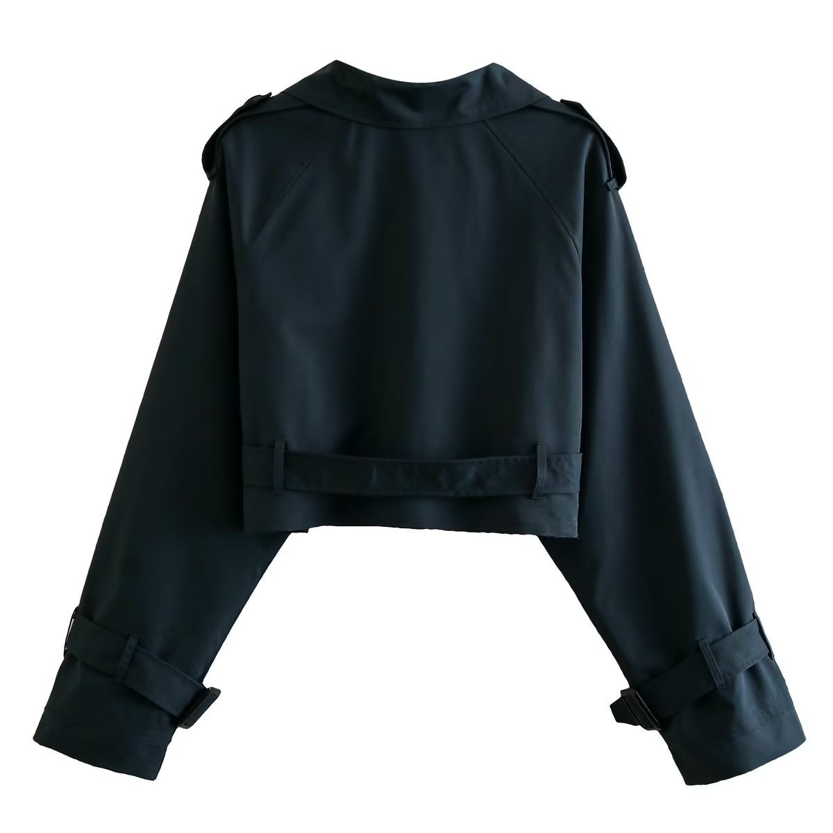 oversized trenchcoat voor dames met reverskraag in een stijlvolle design, perfect voor elke gelegenheid. - 8