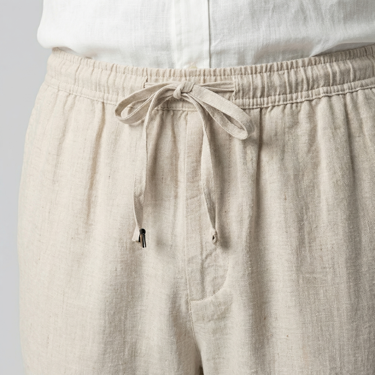 heren korte broek in ademend materiaal, relaxed fit, casual zomershort voor comfortabele stijl in warm weer - 3