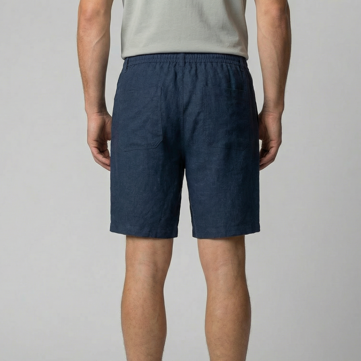 heren korte broek in ademend materiaal, relaxed fit, casual zomershort voor comfortabele stijl in warm weer - 7
