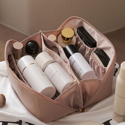 Luxebag Elegante Toilettas – Waterafstotende Make-uptas met Slimme Indeling – Compact & Stijlvol