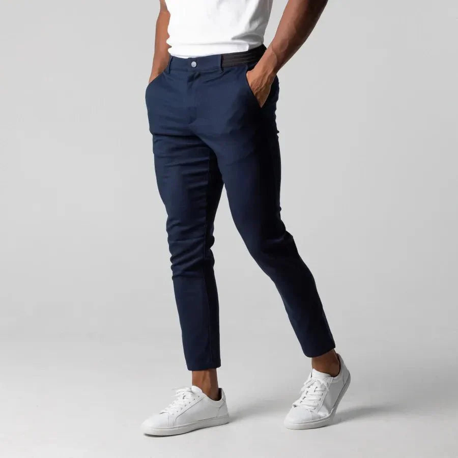 Slim-Fit Chino met Stretch voor Heren