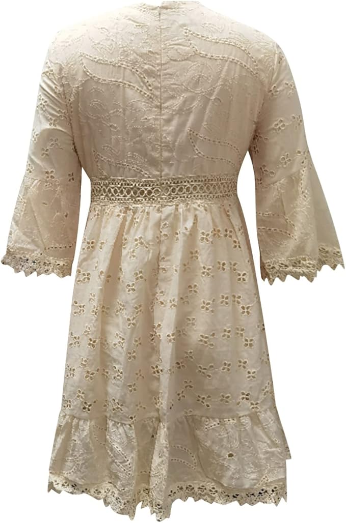 Boho Mini Jurk – Licht & Speels voor Zomerse Dagen