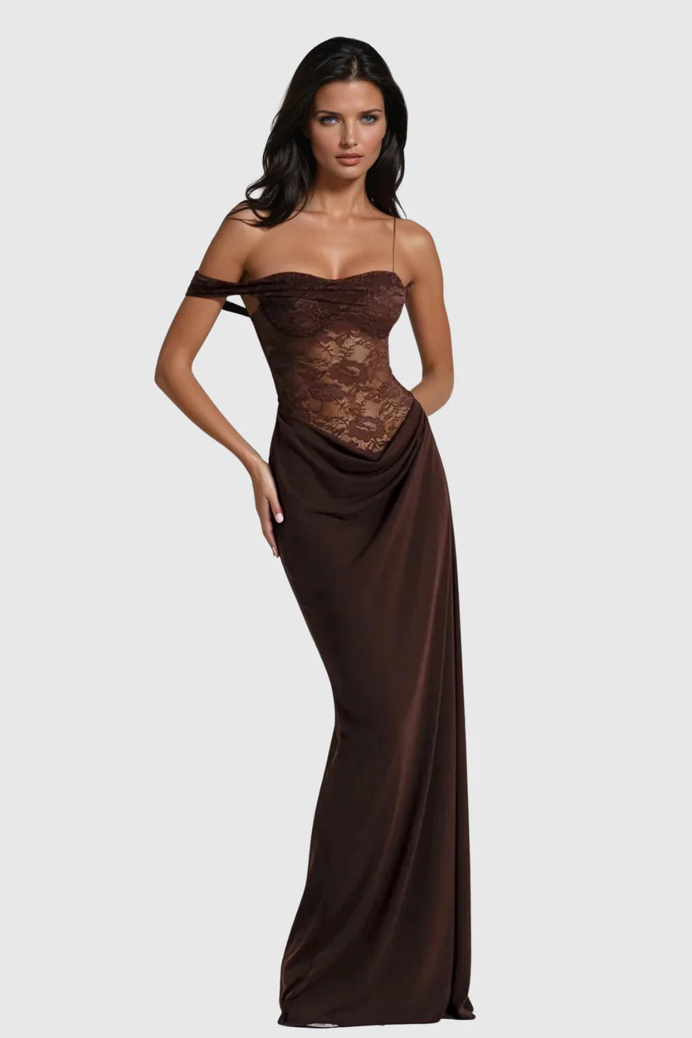 Dames Jurk in elegant bodycon ontwerp, nauwsluitend voor een flatterende pasvorm en comfortabel om te dragen, perfect voor - 1