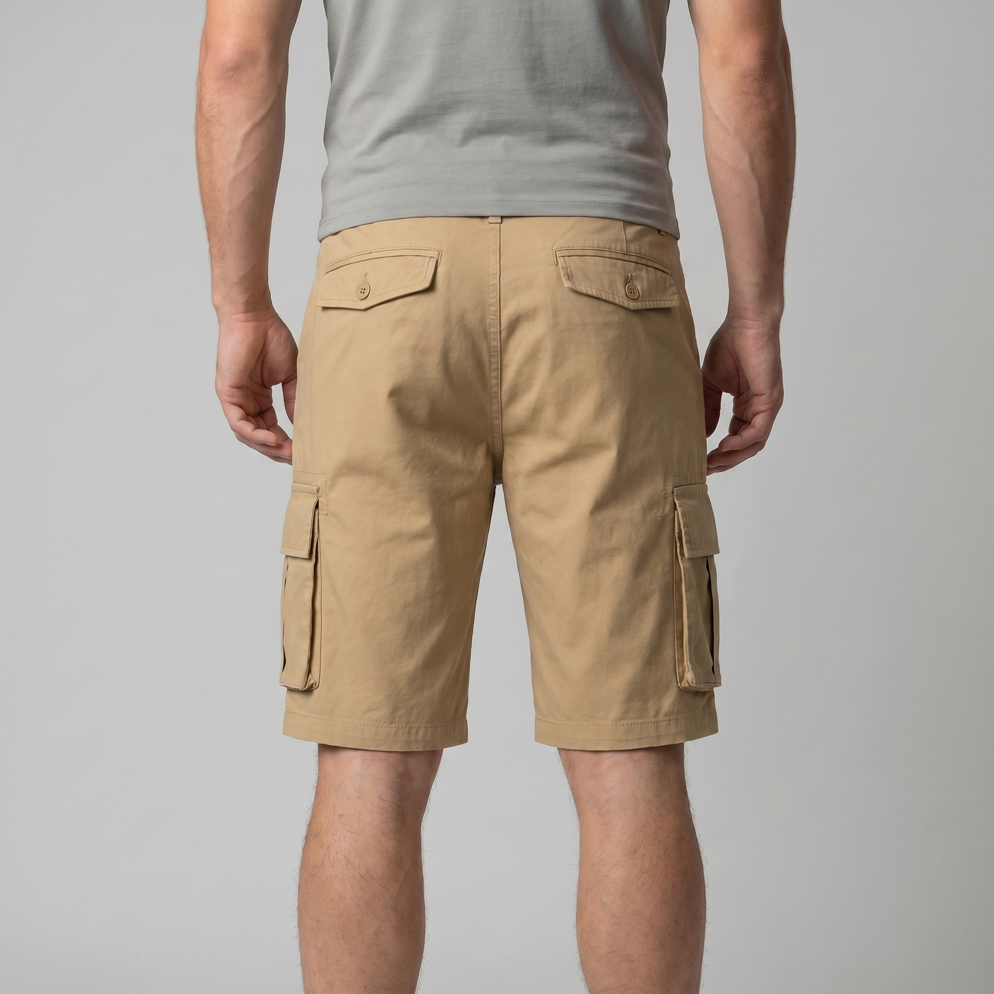 Cavo Heren Cargo Shorts in relaxed fit with multiple pockets, perfect for casual wear. - 9