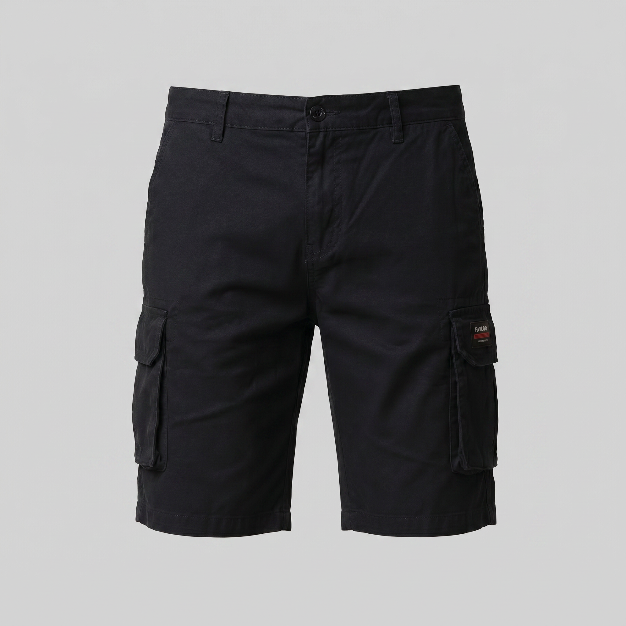 Cavo Heren Cargo Shorts in relaxed fit with multiple pockets, perfect for casual wear. - 10