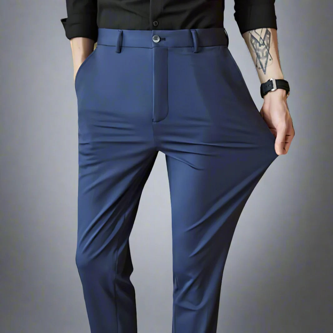 Elastische Slim-Fit Pantalon voor Heren