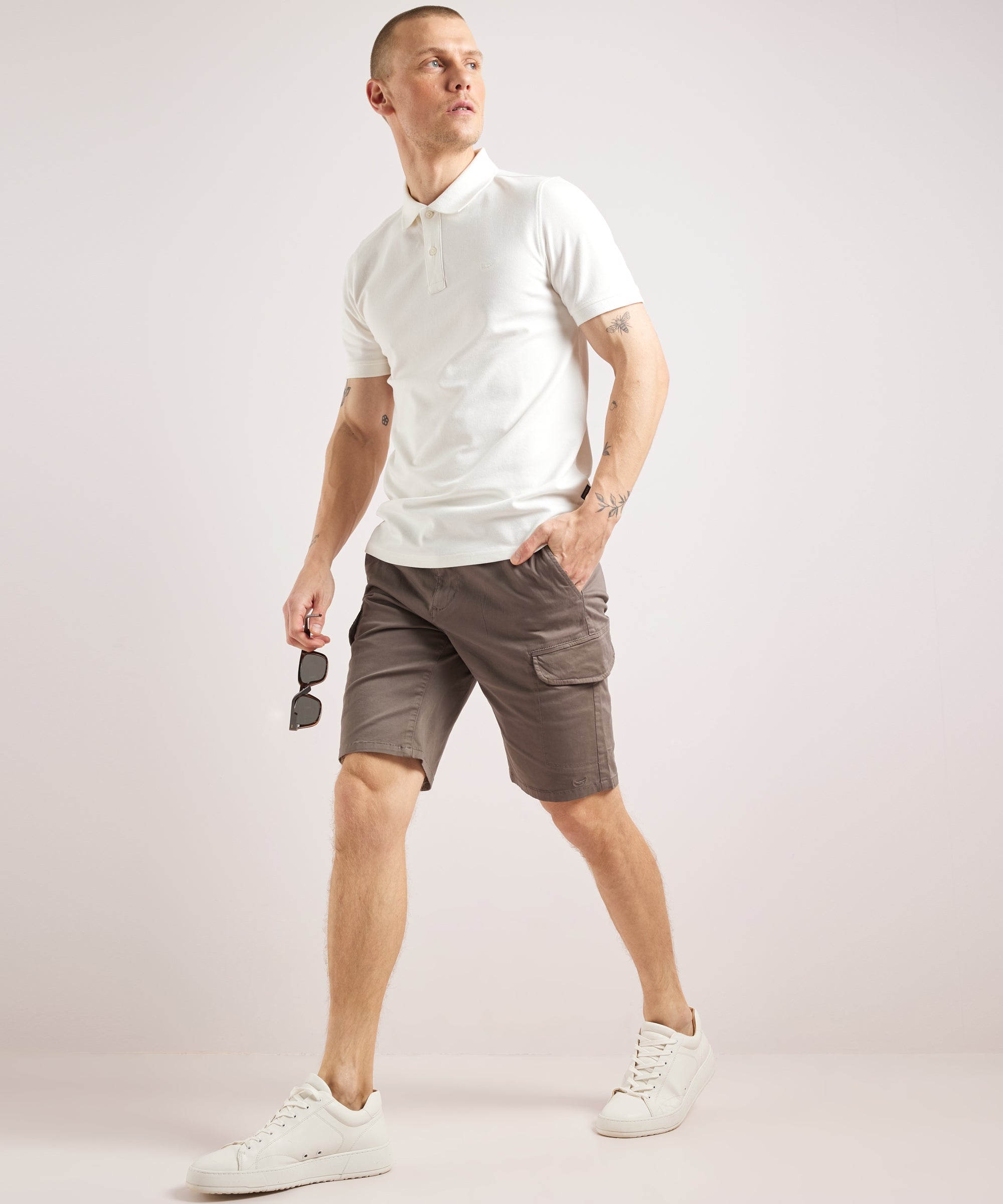 Hugo Heren Cargo Shorts - comfortabele korte broek met praktische zakken, ideaal voor casual en outdoor activiteiten. - 3