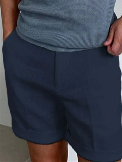 Kairo heren korte broek in comfortabele casual zomerstijl, perfect voor warme dagen en ontspannen buitenactiviteiten. - 1