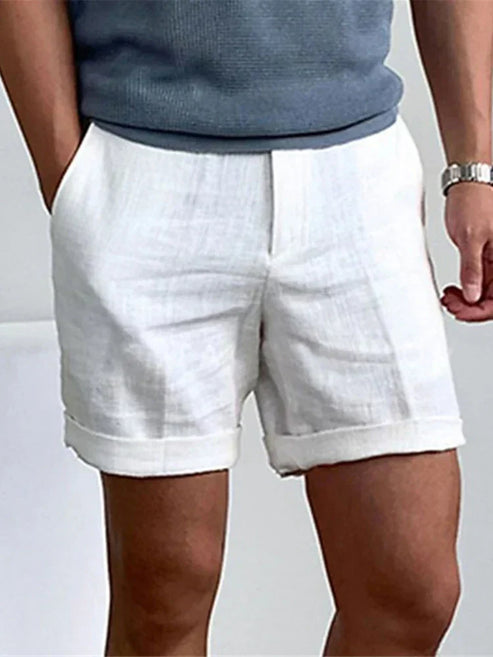 Kairo heren korte broek in comfortabele casual zomerstijl, perfect voor warme dagen en ontspannen buitenactiviteiten. - 2