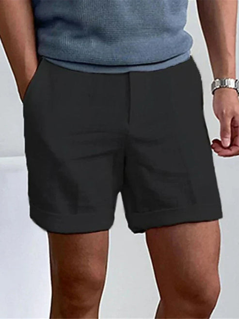 Kairo heren korte broek in comfortabele casual zomerstijl, perfect voor warme dagen en ontspannen buitenactiviteiten. - 6