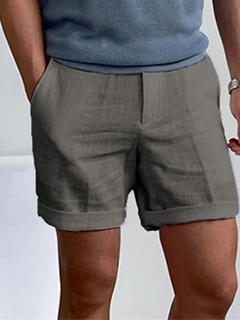 Kairo heren korte broek in comfortabele casual zomerstijl, perfect voor warme dagen en ontspannen buitenactiviteiten. - 7