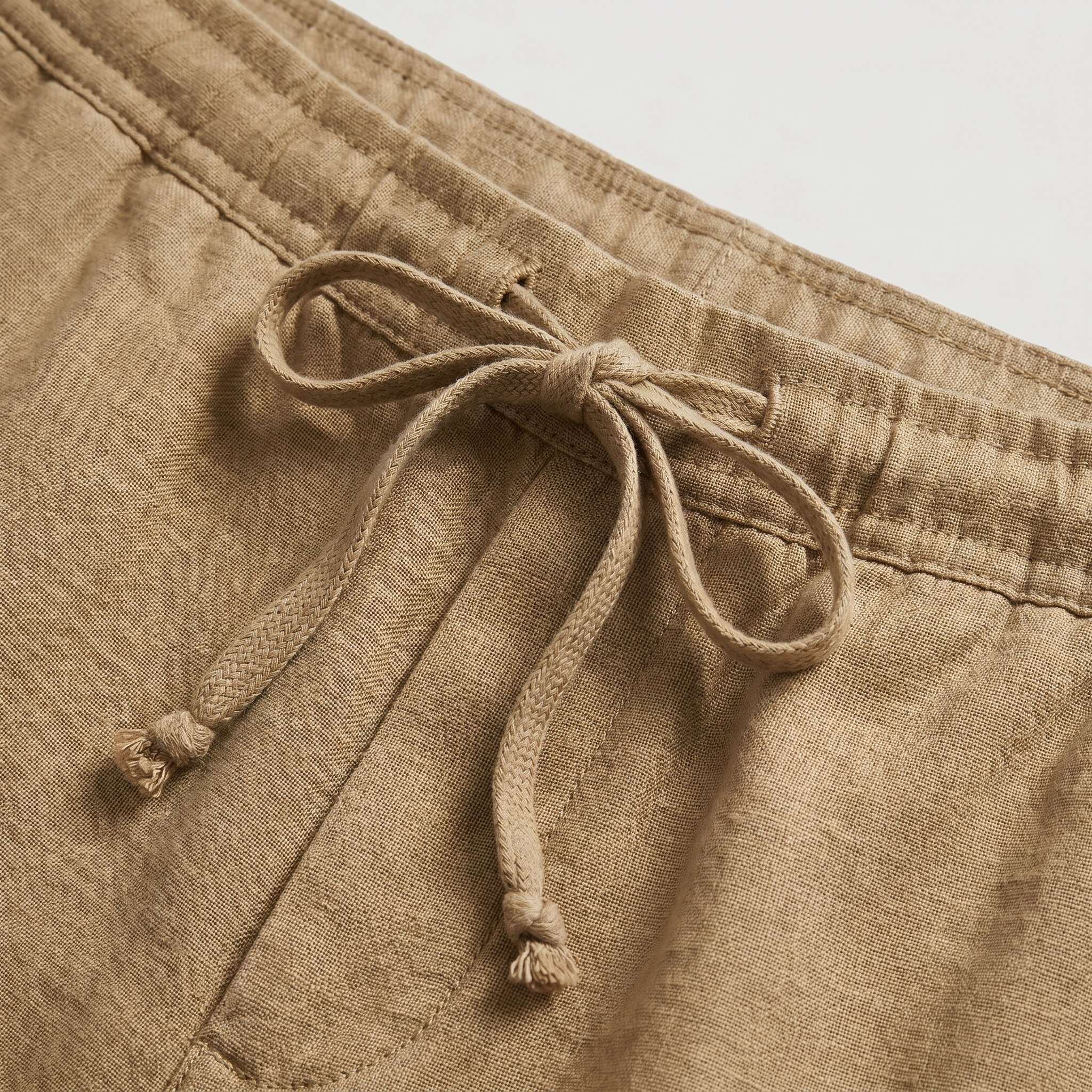 Lior Linnen Shorts made of 100% breathable linen for casual summer comfort, featuring a stylish design perfect for warm weather outings. - 6