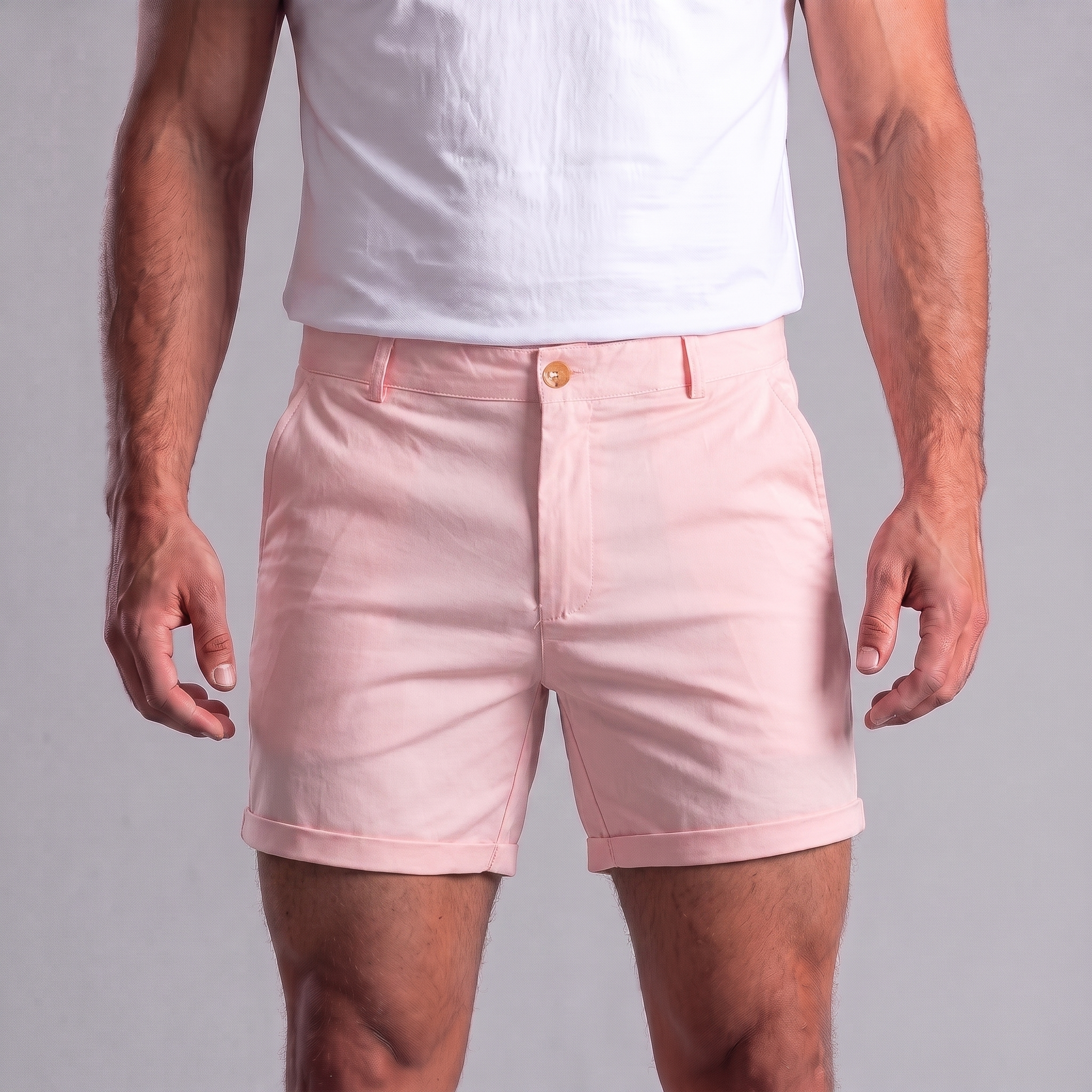 Milo Korte Broek in tailored fit, featuring structured fabric, perfect for a smart-casual look. - 11