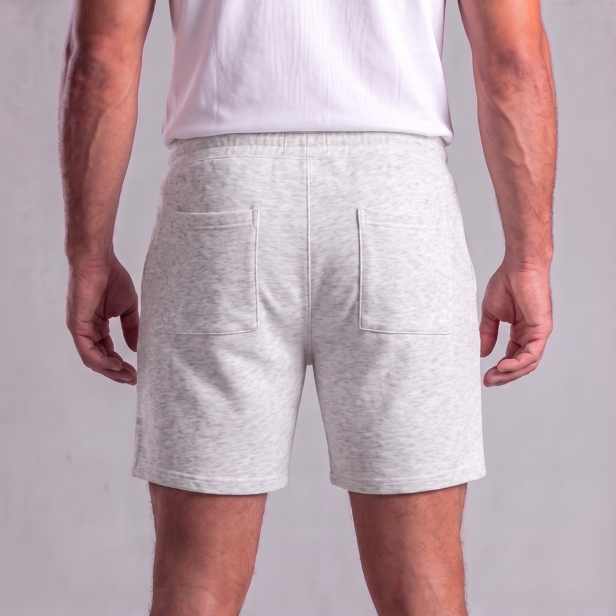 Miro Heren Sweatshorts in zacht materiaal met een relaxed fit en trekkoord, ideaal voor comfort en stijl. - 5