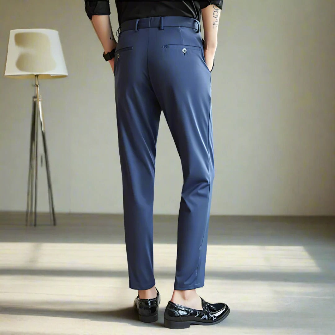 Elastische Slim-Fit Pantalon voor Heren