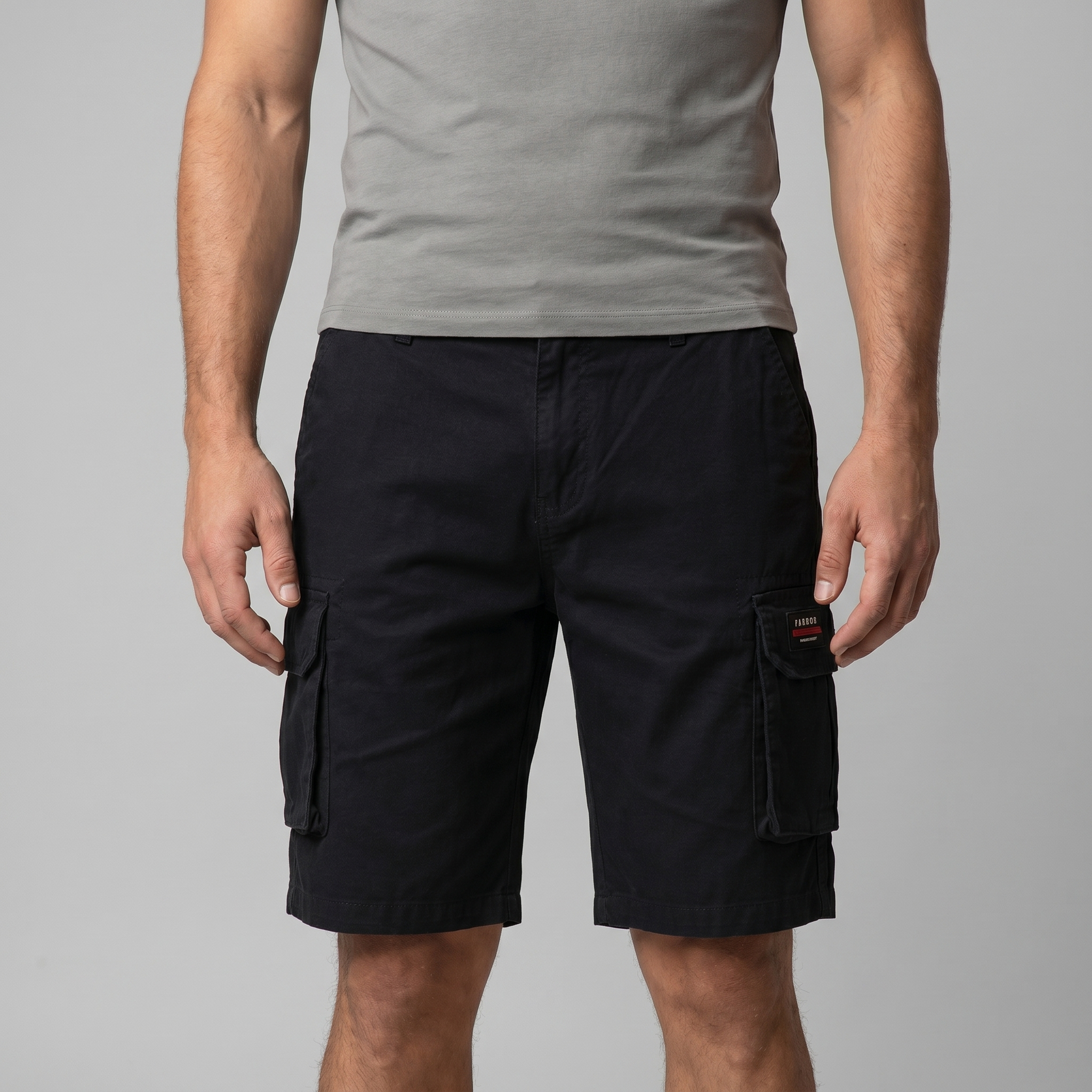 Cargo Shorts Heren Relaxed Fit Meerdere Zakken Casual
