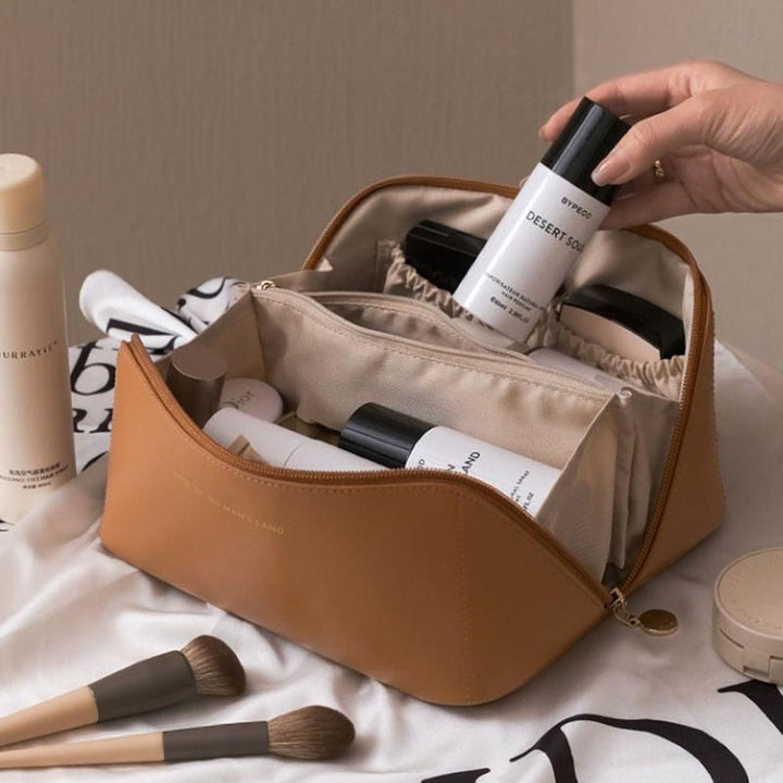Luxebag Elegante Toilettas – Waterafstotende Make-uptas met Slimme Indeling – Compact & Stijlvol