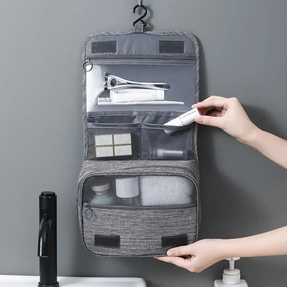 CompactWash Toilettas – Opvouwbaar, Waterafstotend, Ophangbaar
