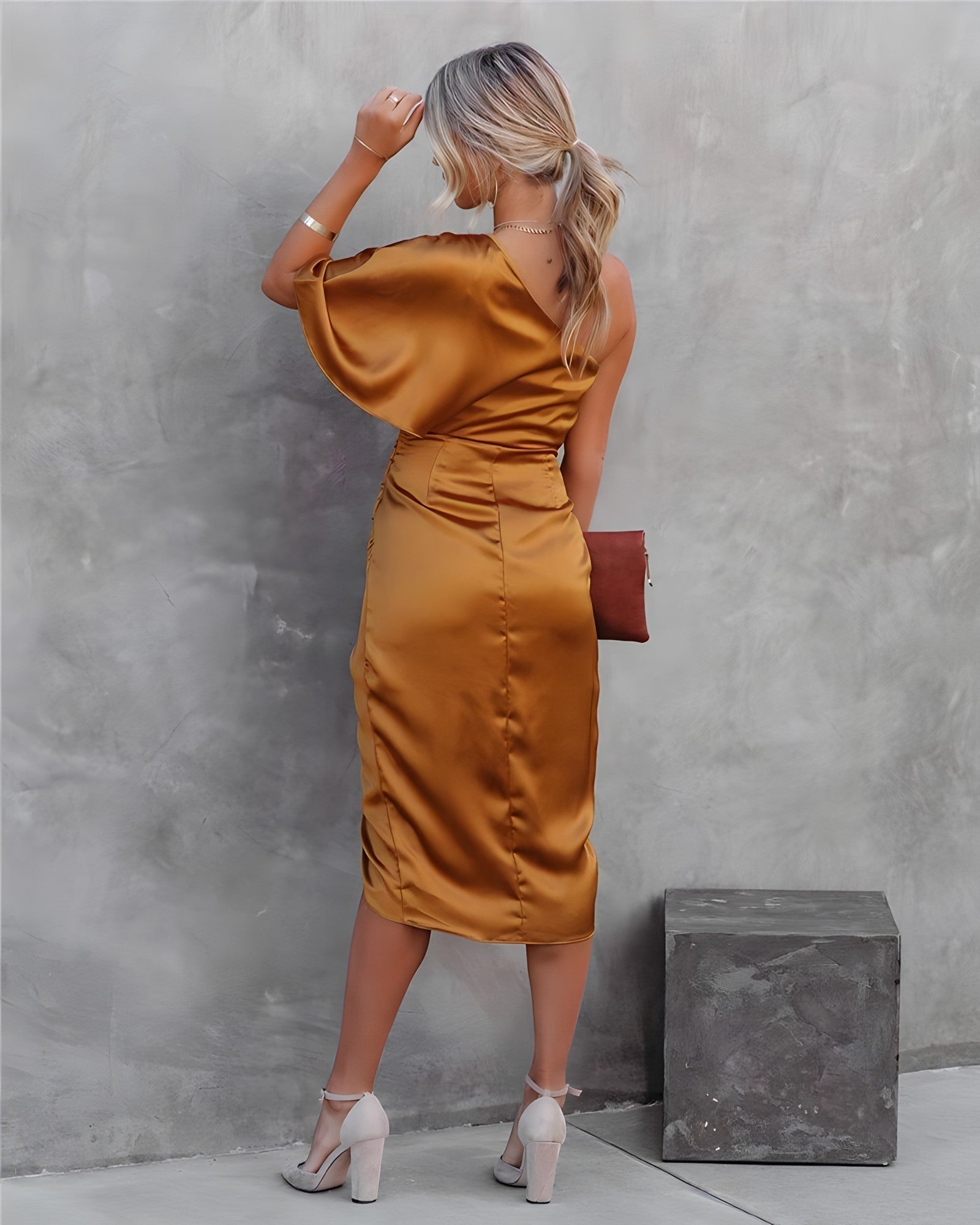One-Shoulder Partyjurk – Opvallend & Elegant