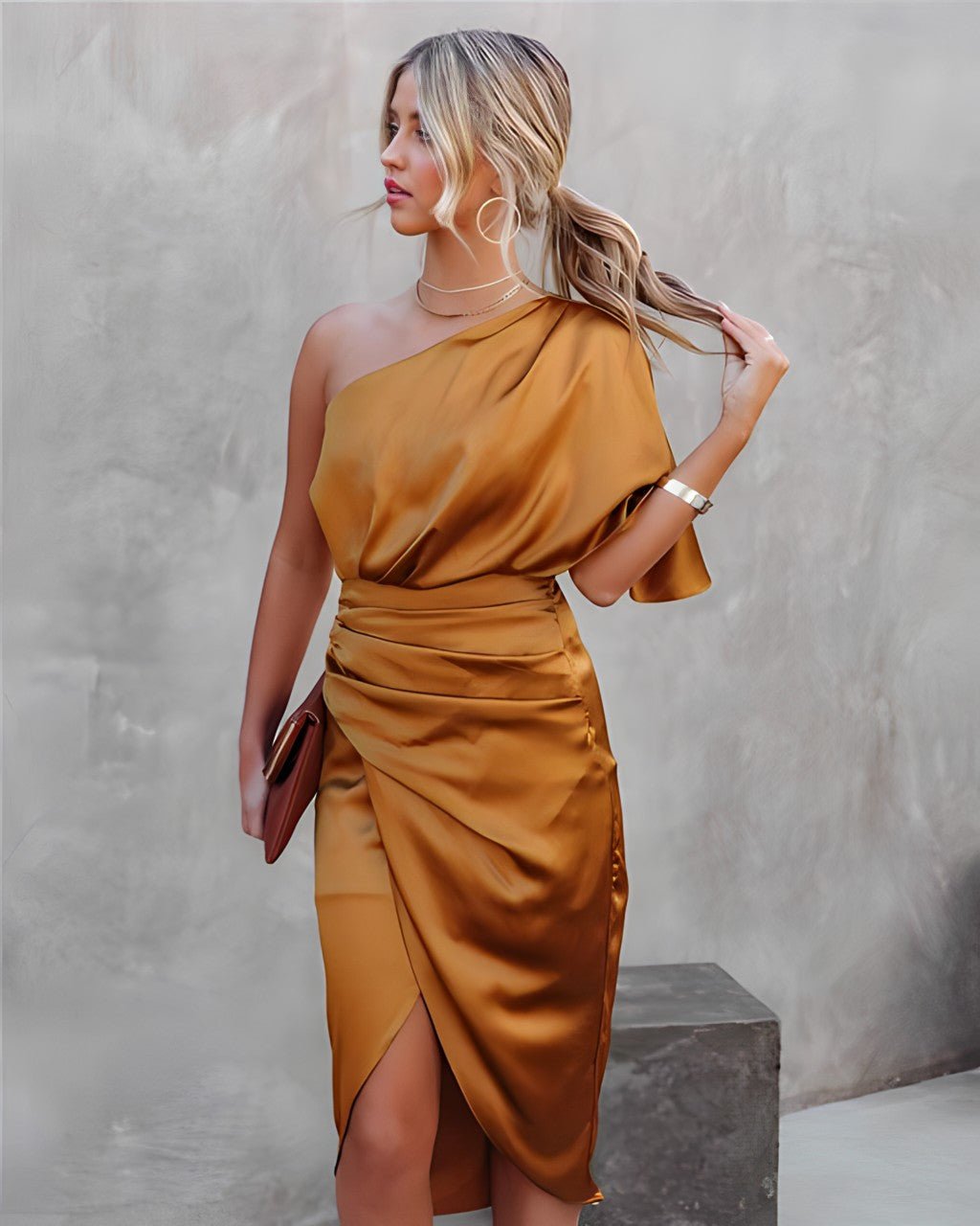 One-Shoulder Partyjurk – Opvallend & Elegant