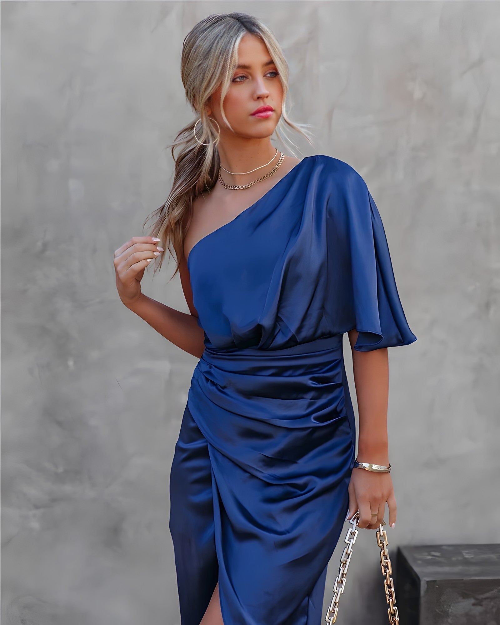 One-Shoulder Partyjurk – Opvallend & Elegant