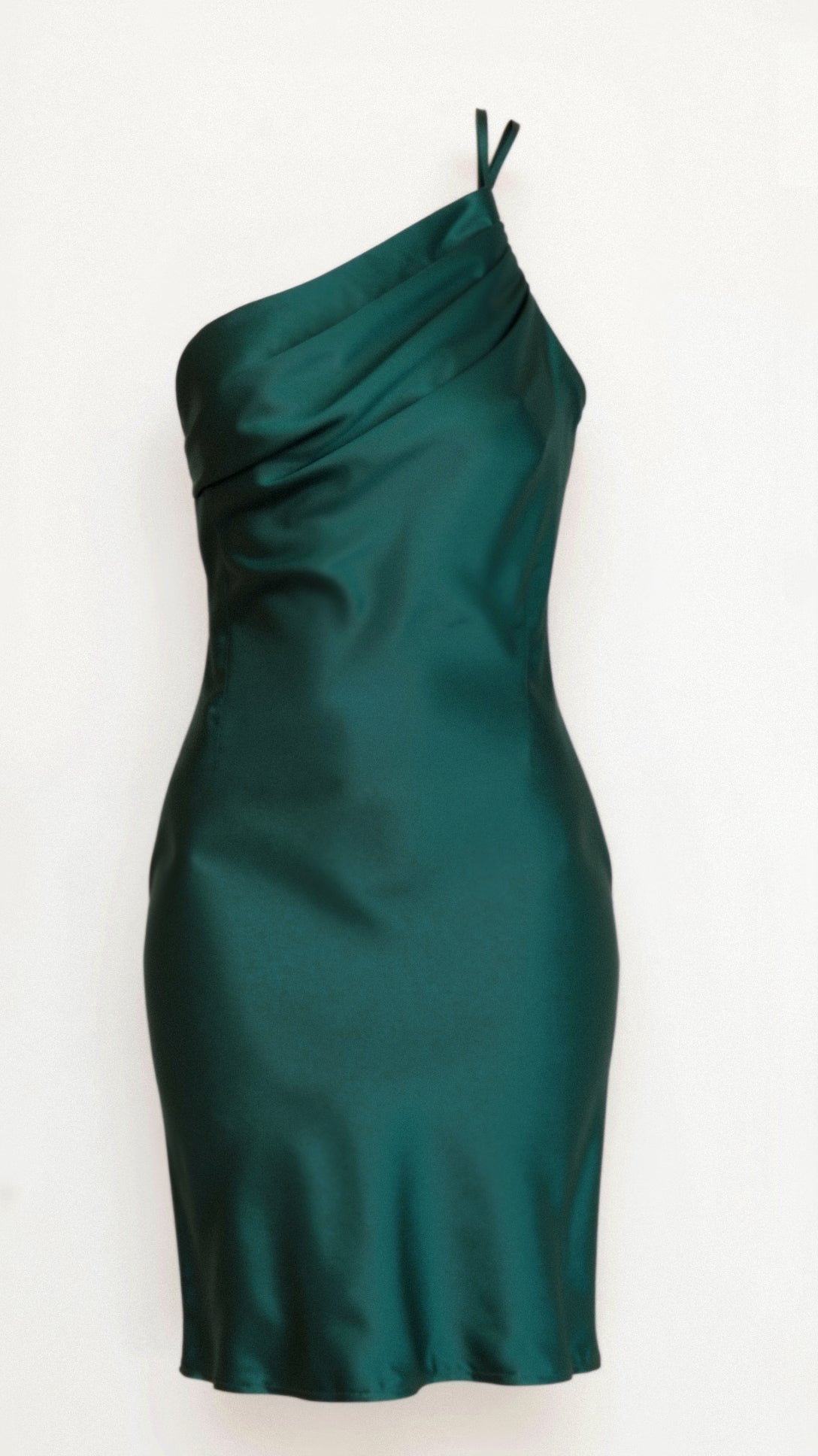One-Shoulder Midi Jurk – Elegant & Verfijnd