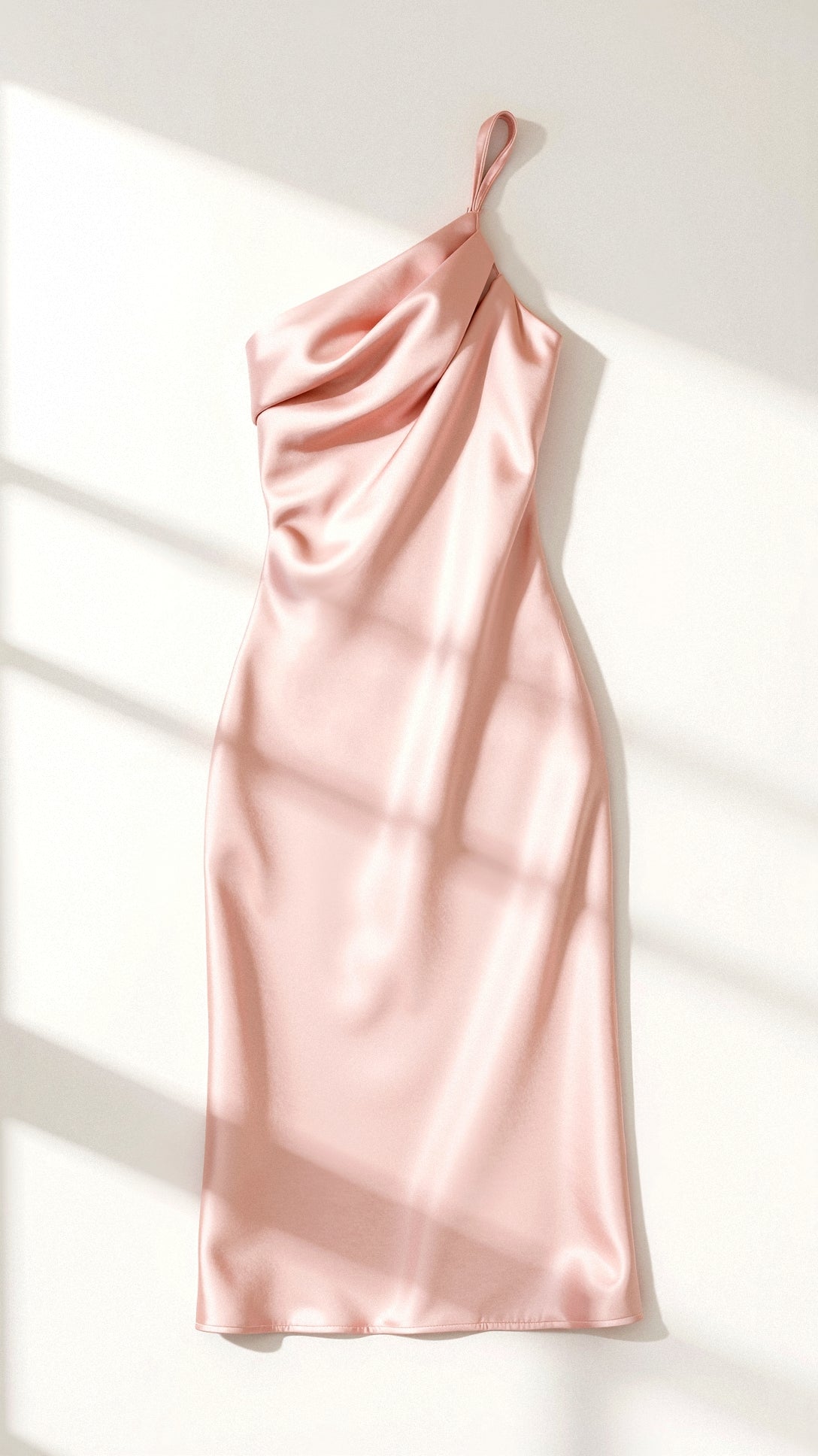 One-Shoulder Midi Jurk – Elegant & Verfijnd