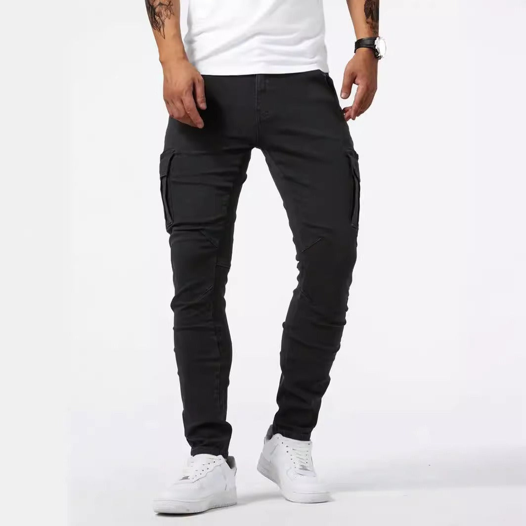 Stoere Cargo Jeans met Stretch voor Heren